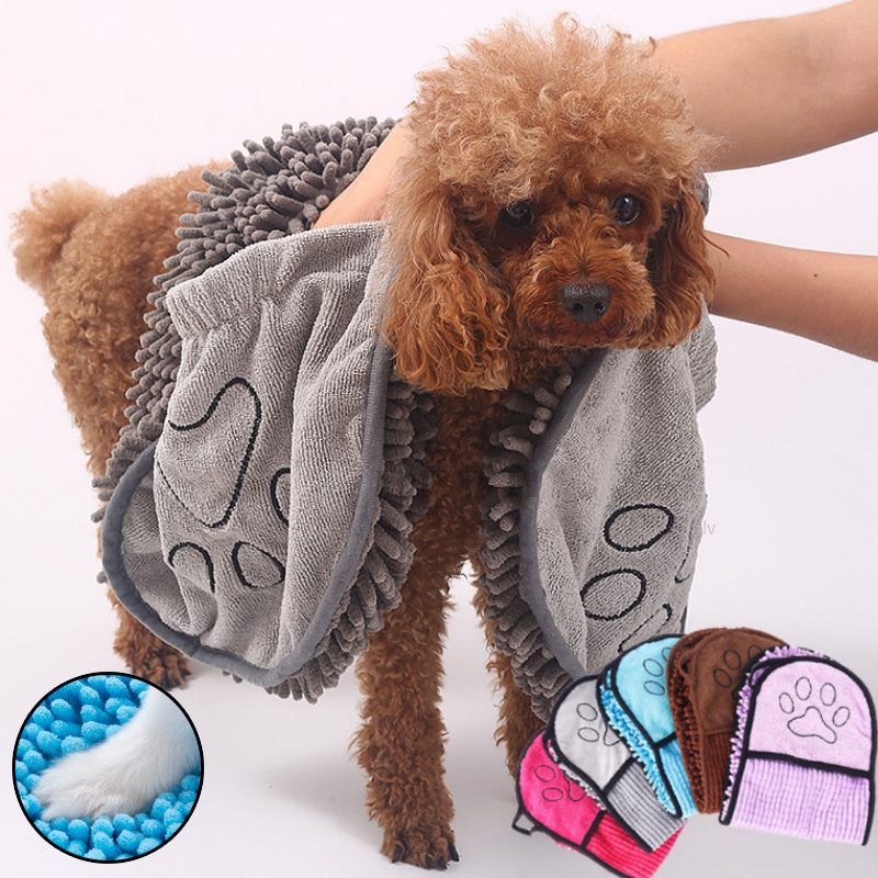 QuickClean™ Microfiber Dog Towel