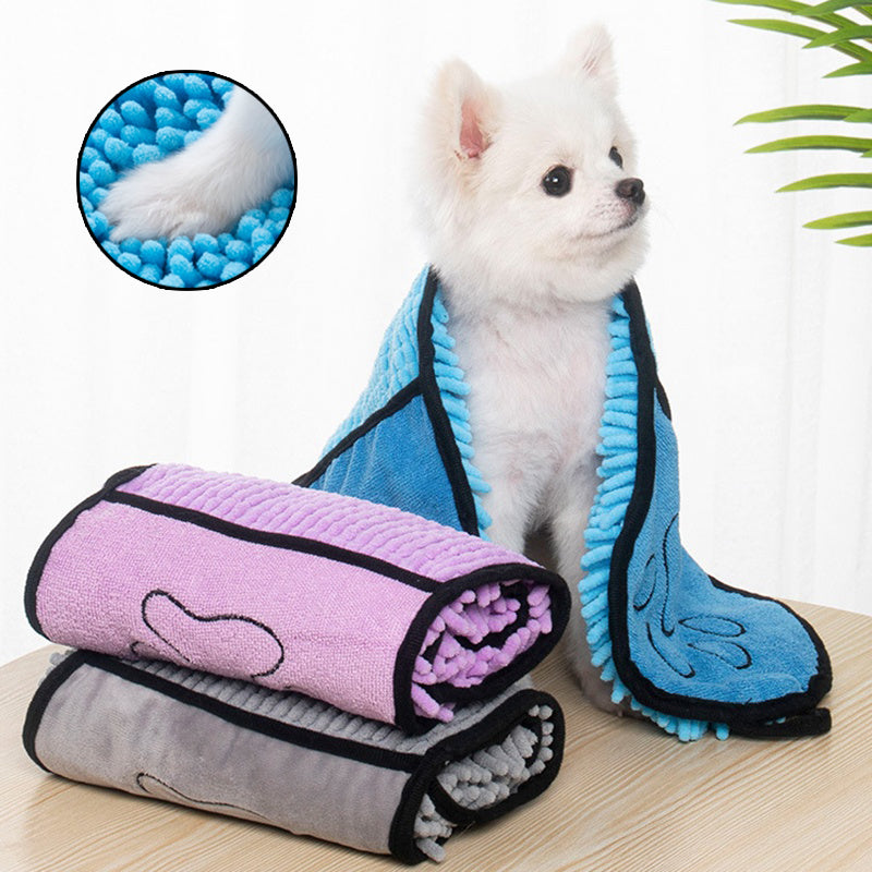 QuickClean™ Microfiber Dog Towel
